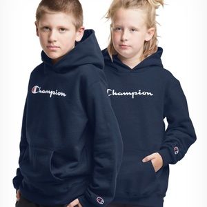 Champion Youth Hooded Sweatshirt NWT Size M